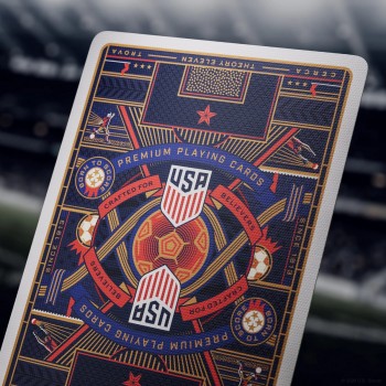 U.S. Soccer žaidimo kortos Theory11